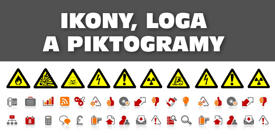 Ikony, loga, piktogramy a identifikace