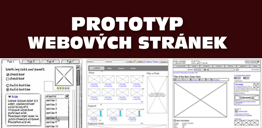 Prototyp webových stránek