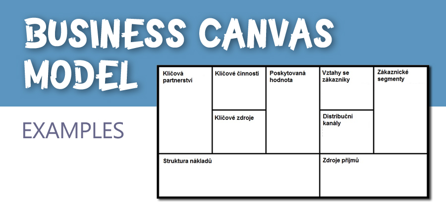 Příklady canvas business modelů