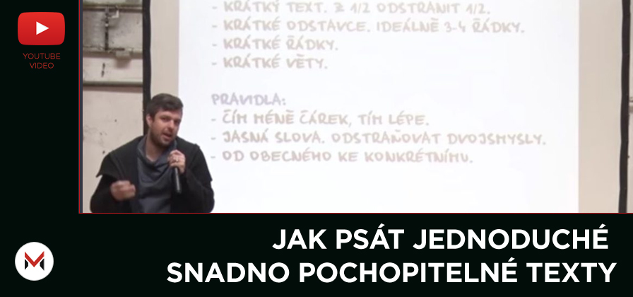 Jak psát jednoduché snadno pochopitelné texty