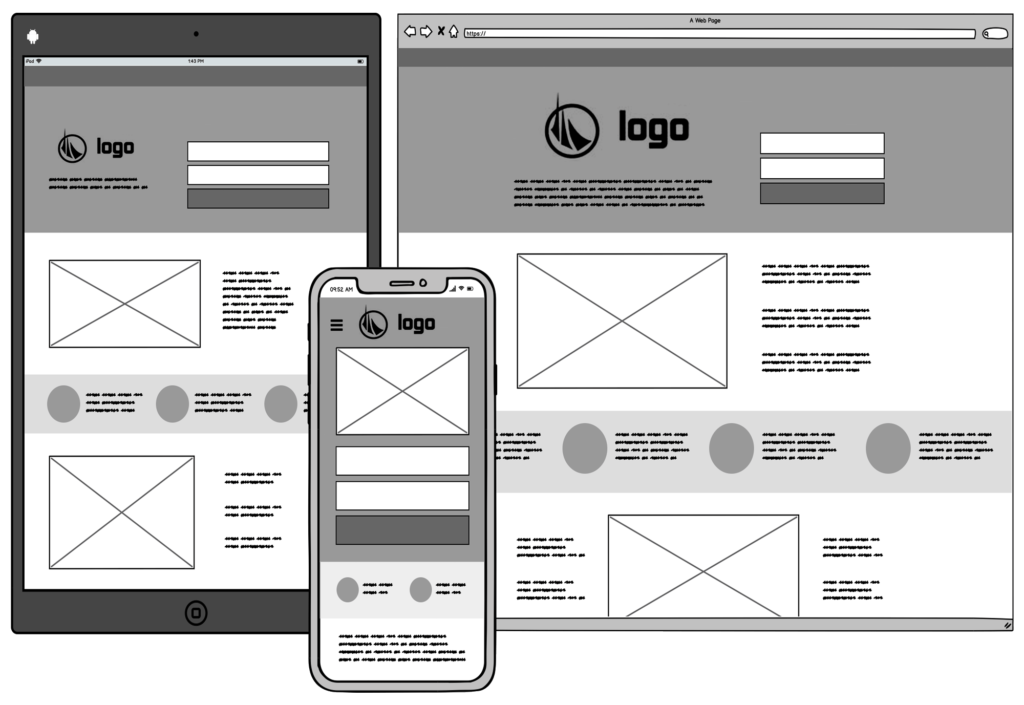 prototyp wireframe